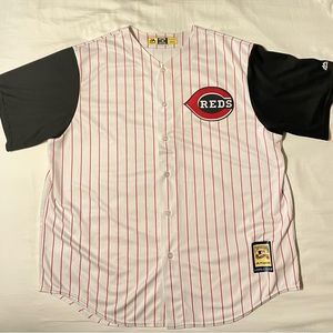 Cincinnati Reds Majestic Cooperstown Collection Baseball Jersey Size 2XL